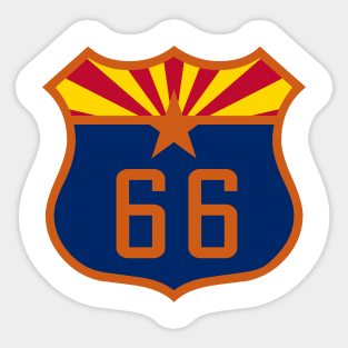 Arizona Route 66 Sticker